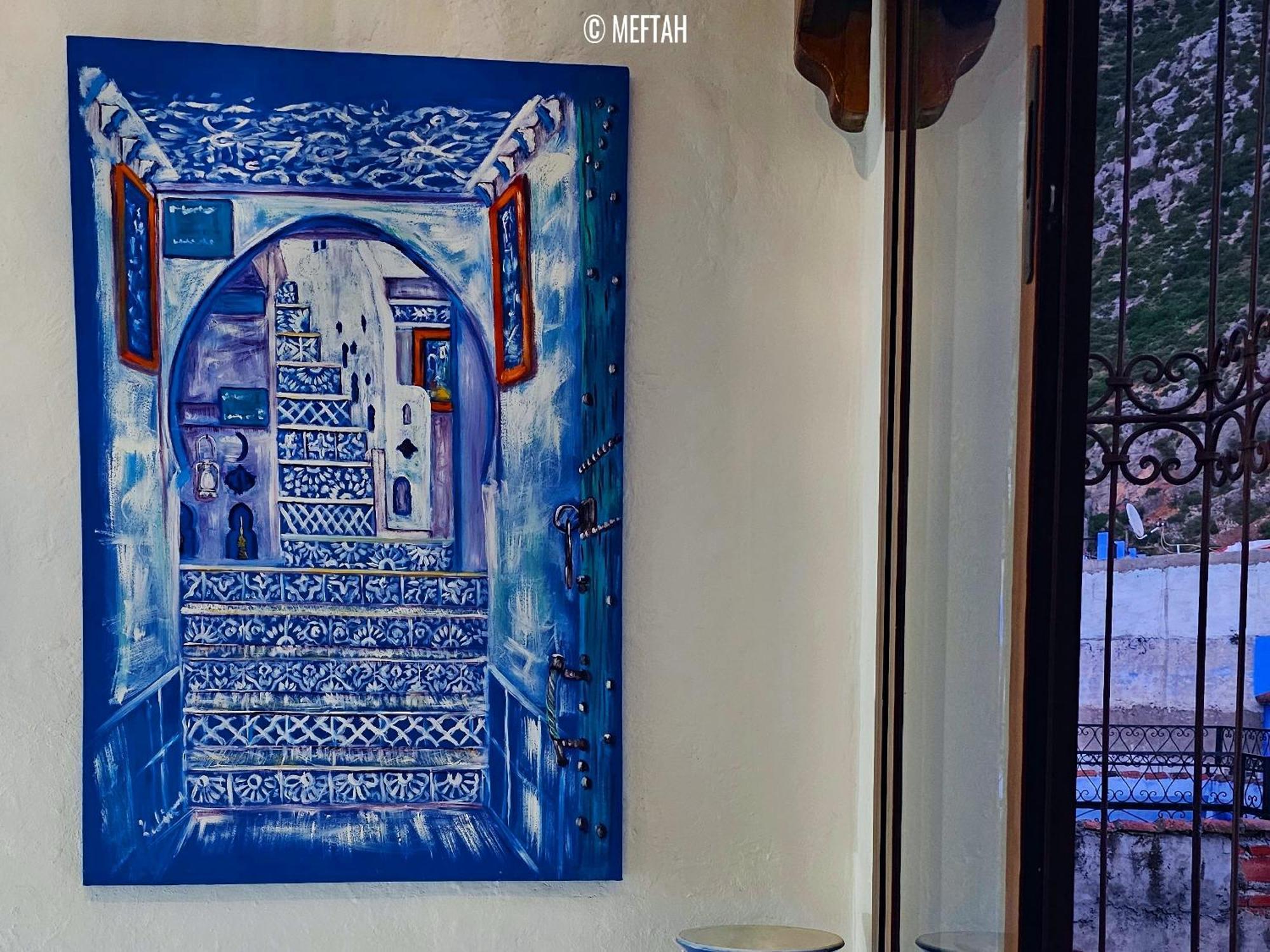 Casa Meftah Blue Διαμέρισμα Chefchaouen Εξωτερικό φωτογραφία